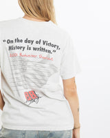 Vintage, 2001, Budweiser, Shootout, Racing, Tee, The Real Deal, size small, colour Grey, newtown, sydney, australia, thrift store, opshop, preloved, secondhand, sustainable, retro, antique, 70s, 80s, 90s, 2000s, 00s, fashion, clothing, streetwear, trendy, garment, style, boutique, store, shop, archive, sale, cheap, best, top, T-Shirts