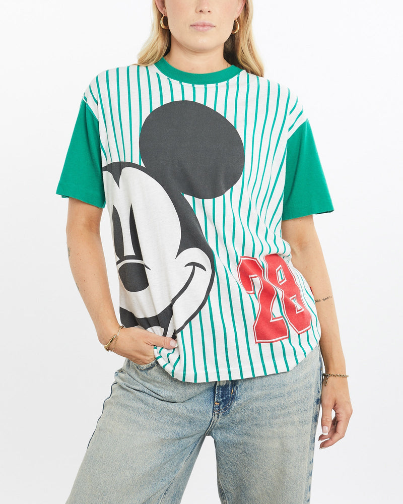 Vintage, 90s, Disney, Mickey, Mouse, Tee, The Real Deal, size small, colour Multicolour, newtown, sydney, australia, thrift store, opshop, preloved, secondhand, sustainable, retro, antique, 70s, 80s, 90s, 2000s, 00s, fashion, clothing, streetwear, trendy, garment, style, boutique, store, shop, archive, sale, cheap, best, top, T-Shirts