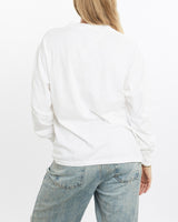 Vintage, 90s, Art, Long, Sleeve, Tee, The Real Deal, size small, colour White, newtown, sydney, australia, thrift store, opshop, preloved, secondhand, sustainable, retro, antique, 70s, 80s, 90s, 2000s, 00s, fashion, clothing, streetwear, trendy, garment, style, boutique, store, shop, archive, sale, cheap, best, top, T-Shirts