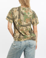 Vintage, 90s, NCAA, South, Carolina, Realtree, Camo, Tee, The Real Deal, size small, colour Multicolour, newtown, sydney, australia, thrift store, opshop, preloved, secondhand, sustainable, retro, antique, 70s, 80s, 90s, 2000s, 00s, fashion, clothing, streetwear, trendy, garment, style, boutique, store, shop, archive, sale, cheap, best, top, T-Shirts