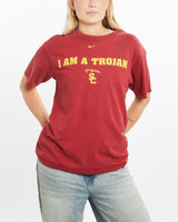 Vintage, Nike, NCAA, USC, Trojans, Tee, The Real Deal, size small, colour Red, newtown, sydney, australia, thrift store, opshop, preloved, secondhand, sustainable, retro, antique, 70s, 80s, 90s, 2000s, 00s, fashion, clothing, streetwear, trendy, garment, style, boutique, store, shop, archive, sale, cheap, best, top, T-Shirts