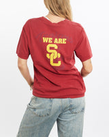 Vintage, Nike, NCAA, USC, Trojans, Tee, The Real Deal, size small, colour Red, newtown, sydney, australia, thrift store, opshop, preloved, secondhand, sustainable, retro, antique, 70s, 80s, 90s, 2000s, 00s, fashion, clothing, streetwear, trendy, garment, style, boutique, store, shop, archive, sale, cheap, best, top, T-Shirts