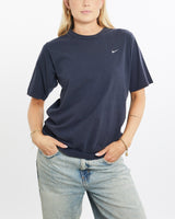 Vintage, 90s, Nike, Tee, The Real Deal, size small, colour Navy, newtown, sydney, australia, thrift store, opshop, preloved, secondhand, sustainable, retro, antique, 70s, 80s, 90s, 2000s, 00s, fashion, clothing, streetwear, trendy, garment, style, boutique, store, shop, archive, sale, cheap, best, top, T-Shirts