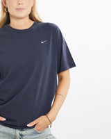 Vintage, 90s, Nike, Tee, The Real Deal, size small, colour Navy, newtown, sydney, australia, thrift store, opshop, preloved, secondhand, sustainable, retro, antique, 70s, 80s, 90s, 2000s, 00s, fashion, clothing, streetwear, trendy, garment, style, boutique, store, shop, archive, sale, cheap, best, top, T-Shirts