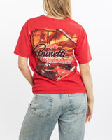 Vintage, Mario, Andretti, F1, Racing, Experience, Tee, The Real Deal, size small, colour Red, newtown, sydney, australia, thrift store, opshop, preloved, secondhand, sustainable, retro, antique, 70s, 80s, 90s, 2000s, 00s, fashion, clothing, streetwear, trendy, garment, style, boutique, store, shop, archive, sale, cheap, best, top, T-Shirts