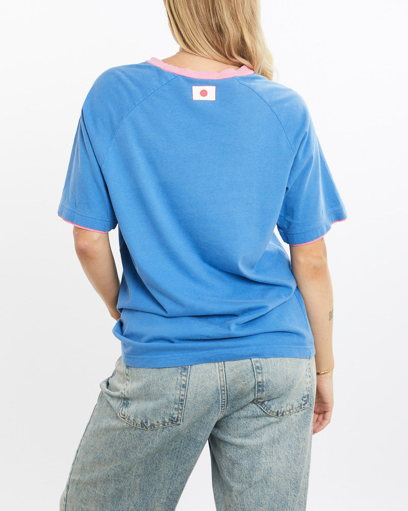 Vintage, Adidas, Japan, Kirin, Jersey, Tee, The Real Deal, size small, colour Blue, newtown, sydney, australia, thrift store, opshop, preloved, secondhand, sustainable, retro, antique, 70s, 80s, 90s, 2000s, 00s, fashion, clothing, streetwear, trendy, garment, style, boutique, store, shop, archive, sale, cheap, best, top, T-Shirts