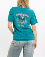 Vintage, Harley, Davidson, Curaçao, Tee, The Real Deal, size small, colour Blue, newtown, sydney, australia, thrift store, opshop, preloved, secondhand, sustainable, retro, antique, 70s, 80s, 90s, 2000s, 00s, fashion, clothing, streetwear, trendy, garment, style, boutique, store, shop, archive, sale, cheap, best, top, T-Shirts