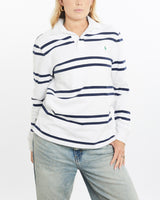 Vintage, 90s, Polo, Ralph, Lauren, Rugby, Shirt, The Real Deal, size small, colour White, newtown, sydney, australia, thrift store, opshop, preloved, secondhand, sustainable, retro, antique, 70s, 80s, 90s, 2000s, 00s, fashion, clothing, streetwear, trendy, garment, style, boutique, store, shop, archive, sale, cheap, best, top, Shirts