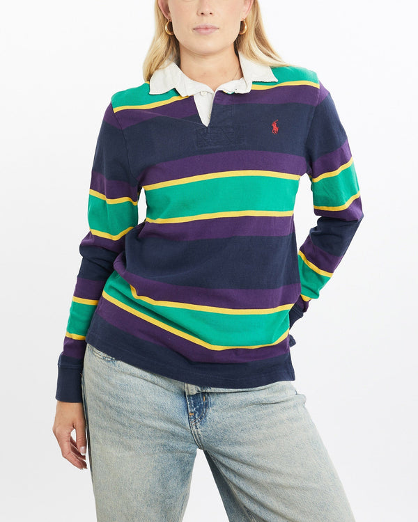 Vintage, 90s, Polo, Ralph, Lauren, Rugby, Shirt, The Real Deal, size small, colour Multicolour, newtown, sydney, australia, thrift store, opshop, preloved, secondhand, sustainable, retro, antique, 70s, 80s, 90s, 2000s, 00s, fashion, clothing, streetwear, trendy, garment, style, boutique, store, shop, archive, sale, cheap, best, top, Shirts