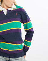 Vintage, 90s, Polo, Ralph, Lauren, Rugby, Shirt, The Real Deal, size small, colour Multicolour, newtown, sydney, australia, thrift store, opshop, preloved, secondhand, sustainable, retro, antique, 70s, 80s, 90s, 2000s, 00s, fashion, clothing, streetwear, trendy, garment, style, boutique, store, shop, archive, sale, cheap, best, top, Shirts