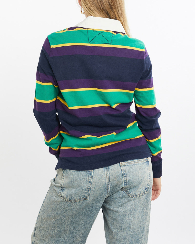 Vintage, 90s, Polo, Ralph, Lauren, Rugby, Shirt, The Real Deal, size small, colour Multicolour, newtown, sydney, australia, thrift store, opshop, preloved, secondhand, sustainable, retro, antique, 70s, 80s, 90s, 2000s, 00s, fashion, clothing, streetwear, trendy, garment, style, boutique, store, shop, archive, sale, cheap, best, top, Shirts