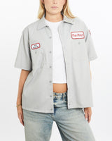 Vintage, Mechanic, Shirt, The Real Deal, size small, colour Grey, newtown, sydney, australia, thrift store, opshop, preloved, secondhand, sustainable, retro, antique, 70s, 80s, 90s, 2000s, 00s, fashion, clothing, streetwear, trendy, garment, style, boutique, store, shop, archive, sale, cheap, best, top, Shirts