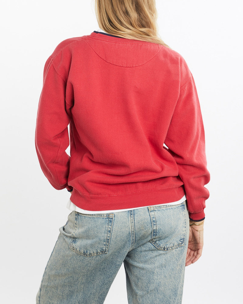 Vintage, 90s, Disney, Winnie, The, Pooh, Sweatshirt, The Real Deal, size small, colour Red, newtown, sydney, australia, thrift store, opshop, preloved, secondhand, sustainable, retro, antique, 70s, 80s, 90s, 2000s, 00s, fashion, clothing, streetwear, trendy, garment, style, boutique, store, shop, archive, sale, cheap, best, top, Sweats and hoodies