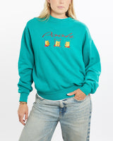 Vintage, 90s, Disney, Winnie, The, Pooh, Sweatshirt, The Real Deal, size small, colour Green, newtown, sydney, australia, thrift store, opshop, preloved, secondhand, sustainable, retro, antique, 70s, 80s, 90s, 2000s, 00s, fashion, clothing, streetwear, trendy, garment, style, boutique, store, shop, archive, sale, cheap, best, top, Sweats and hoodies