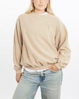 Vintage, 90s, Disney, Mickey, Mouse, Sweatshirt, The Real Deal, size medium, colour Beige, newtown, sydney, australia, thrift store, opshop, preloved, secondhand, sustainable, retro, antique, 70s, 80s, 90s, 2000s, 00s, fashion, clothing, streetwear, trendy, garment, style, boutique, store, shop, archive, sale, cheap, best, top, Sweats and hoodies