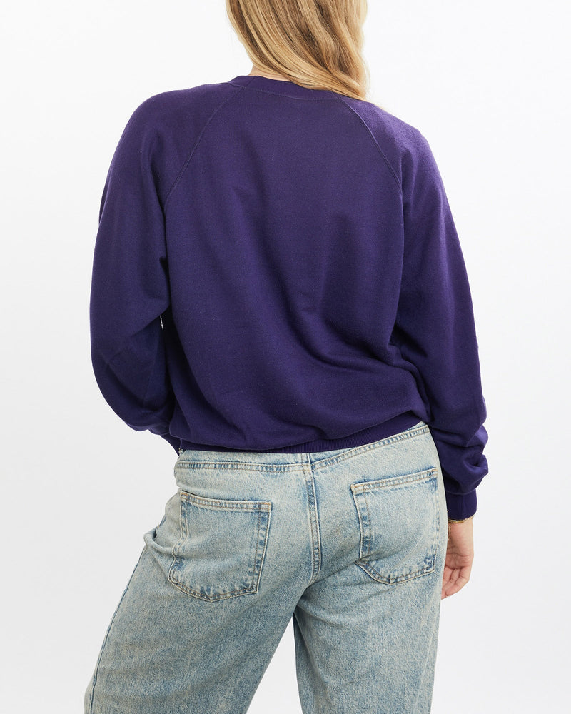 Vintage, 80s, Nike, Sweatshirt, The Real Deal, size small, colour Purple, newtown, sydney, australia, thrift store, opshop, preloved, secondhand, sustainable, retro, antique, 70s, 80s, 90s, 2000s, 00s, fashion, clothing, streetwear, trendy, garment, style, boutique, store, shop, archive, sale, cheap, best, top, Sweats and hoodies