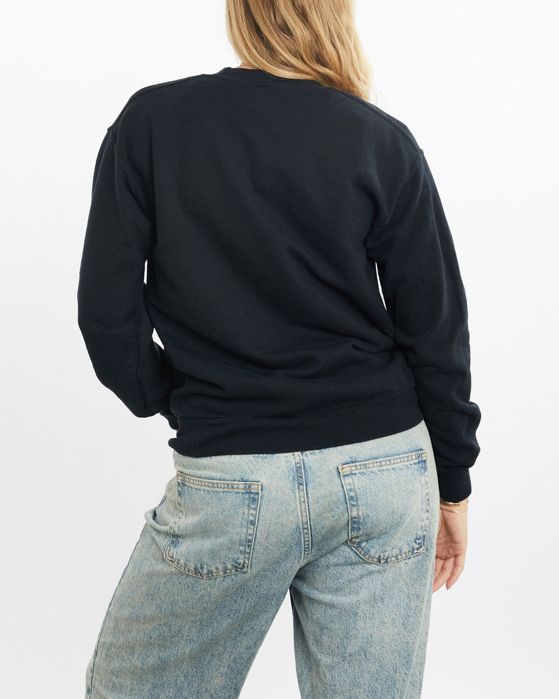 Vintage, Eagle, Wildlife, Sweatshirt, The Real Deal, size small, colour Black, newtown, sydney, australia, thrift store, opshop, preloved, secondhand, sustainable, retro, antique, 70s, 80s, 90s, 2000s, 00s, fashion, clothing, streetwear, trendy, garment, style, boutique, store, shop, archive, sale, cheap, best, top, Sweats and hoodies