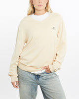 Vintage, Ralph, Lauren, Polo, Jeans, Co., Knit, Sweater, The Real Deal, size small, colour Beige, newtown, sydney, australia, thrift store, opshop, preloved, secondhand, sustainable, retro, antique, 70s, 80s, 90s, 2000s, 00s, fashion, clothing, streetwear, trendy, garment, style, boutique, store, shop, archive, sale, cheap, best, top, Sweats and hoodies