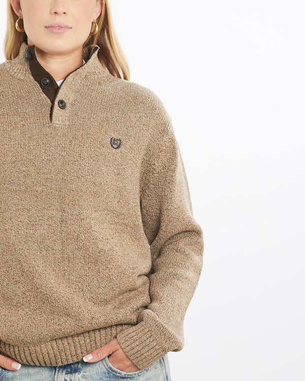 Vintage, Chaps, Ralph, Lauren, Knit, Sweater, The Real Deal, size medium, colour Beige, newtown, sydney, australia, thrift store, opshop, preloved, secondhand, sustainable, retro, antique, 70s, 80s, 90s, 2000s, 00s, fashion, clothing, streetwear, trendy, garment, style, boutique, store, shop, archive, sale, cheap, best, top, Sweats and hoodies