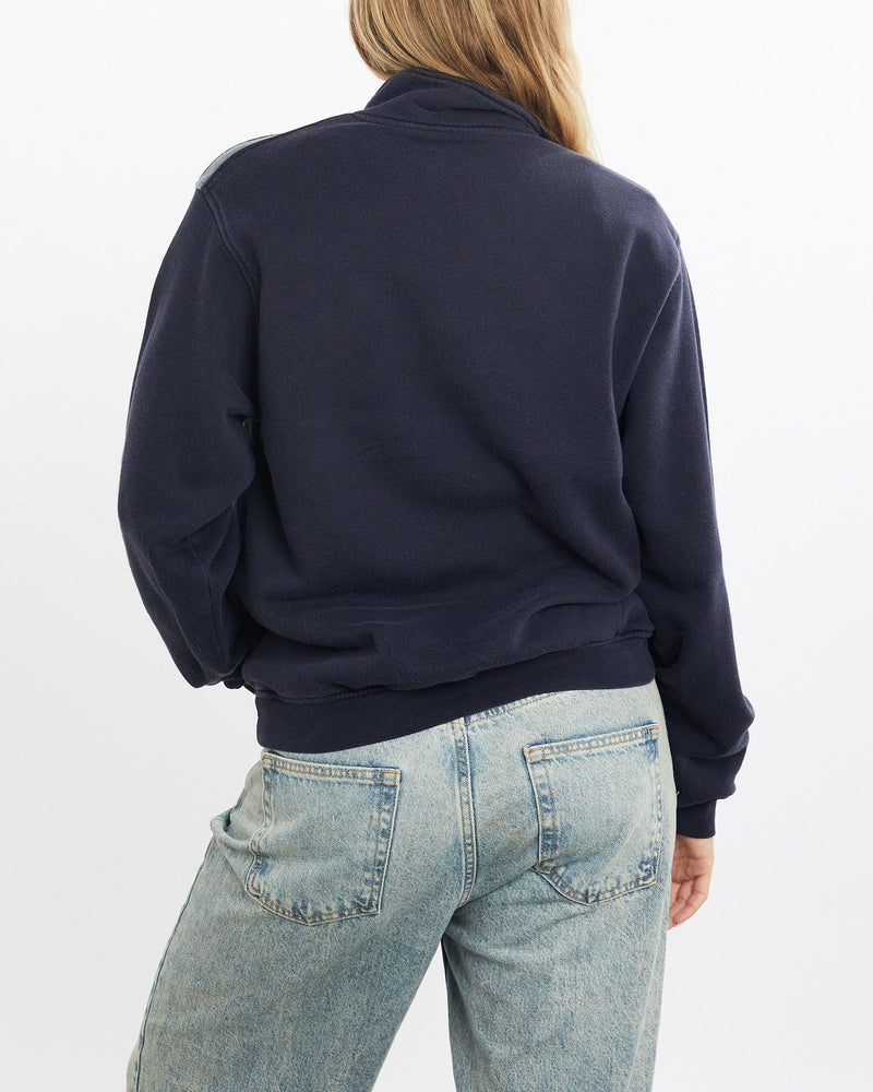 Vintage, Nike, Quarter, Zip, Sweatshirt, The Real Deal, size small, colour Navy, newtown, sydney, australia, thrift store, opshop, preloved, secondhand, sustainable, retro, antique, 70s, 80s, 90s, 2000s, 00s, fashion, clothing, streetwear, trendy, garment, style, boutique, store, shop, archive, sale, cheap, best, top, Sweats and hoodies