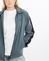 Vintage, Nike, Track, Jacket, The Real Deal, size small, colour Blue, newtown, sydney, australia, thrift store, opshop, preloved, secondhand, sustainable, retro, antique, 70s, 80s, 90s, 2000s, 00s, fashion, clothing, streetwear, trendy, garment, style, boutique, store, shop, archive, sale, cheap, best, top, Jackets
