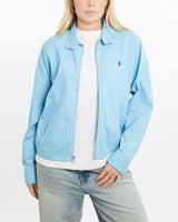 Vintage, Polo, Ralph, Lauren, Harrington, Jacket, The Real Deal, size small, colour Blue, newtown, sydney, australia, thrift store, opshop, preloved, secondhand, sustainable, retro, antique, 70s, 80s, 90s, 2000s, 00s, fashion, clothing, streetwear, trendy, garment, style, boutique, store, shop, archive, sale, cheap, best, top, Jackets