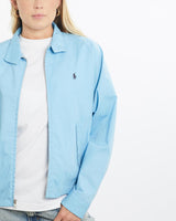 Vintage, Polo, Ralph, Lauren, Harrington, Jacket, The Real Deal, size small, colour Blue, newtown, sydney, australia, thrift store, opshop, preloved, secondhand, sustainable, retro, antique, 70s, 80s, 90s, 2000s, 00s, fashion, clothing, streetwear, trendy, garment, style, boutique, store, shop, archive, sale, cheap, best, top, Jackets