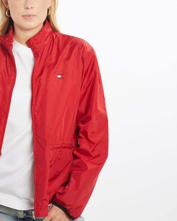 Vintage, Tommy, Hilfiger, Windbreaker, Jacket, The Real Deal, size small, colour Red, newtown, sydney, australia, thrift store, opshop, preloved, secondhand, sustainable, retro, antique, 70s, 80s, 90s, 2000s, 00s, fashion, clothing, streetwear, trendy, garment, style, boutique, store, shop, archive, sale, cheap, best, top, Jackets