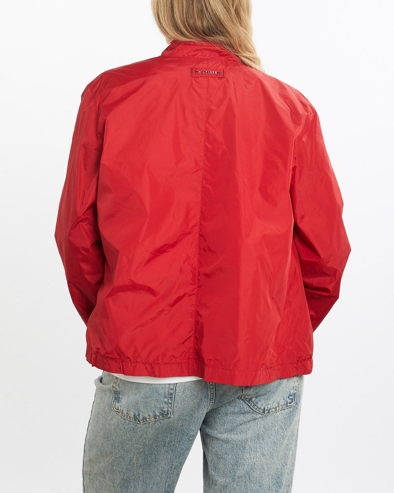 Vintage, Tommy, Hilfiger, Windbreaker, Jacket, The Real Deal, size small, colour Red, newtown, sydney, australia, thrift store, opshop, preloved, secondhand, sustainable, retro, antique, 70s, 80s, 90s, 2000s, 00s, fashion, clothing, streetwear, trendy, garment, style, boutique, store, shop, archive, sale, cheap, best, top, Jackets