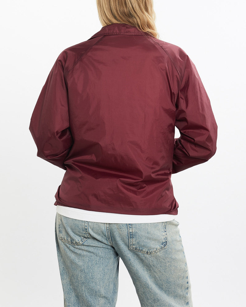 Vintage, 90s, Nike, Coaches, Jacket, The Real Deal, size small, colour Burgundy, newtown, sydney, australia, thrift store, opshop, preloved, secondhand, sustainable, retro, antique, 70s, 80s, 90s, 2000s, 00s, fashion, clothing, streetwear, trendy, garment, style, boutique, store, shop, archive, sale, cheap, best, top, Jackets