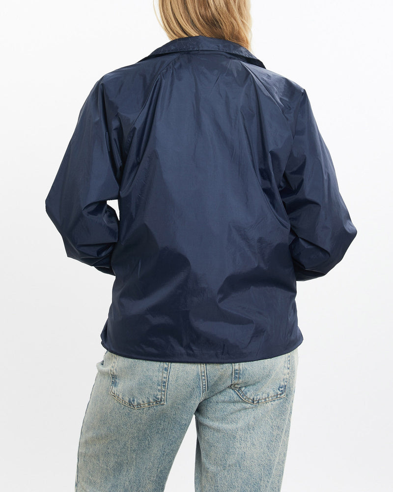 Vintage, 90s, Nike, Coaches, Jacket, The Real Deal, size small, colour Navy, newtown, sydney, australia, thrift store, opshop, preloved, secondhand, sustainable, retro, antique, 70s, 80s, 90s, 2000s, 00s, fashion, clothing, streetwear, trendy, garment, style, boutique, store, shop, archive, sale, cheap, best, top, Jackets