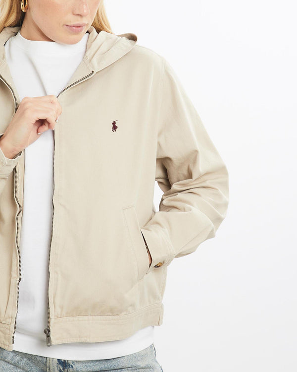 Vintage, 90s, Polo, Ralph, Lauren, Jacket, The Real Deal, size small, colour Beige, newtown, sydney, australia, thrift store, opshop, preloved, secondhand, sustainable, retro, antique, 70s, 80s, 90s, 2000s, 00s, fashion, clothing, streetwear, trendy, garment, style, boutique, store, shop, archive, sale, cheap, best, top, Jackets