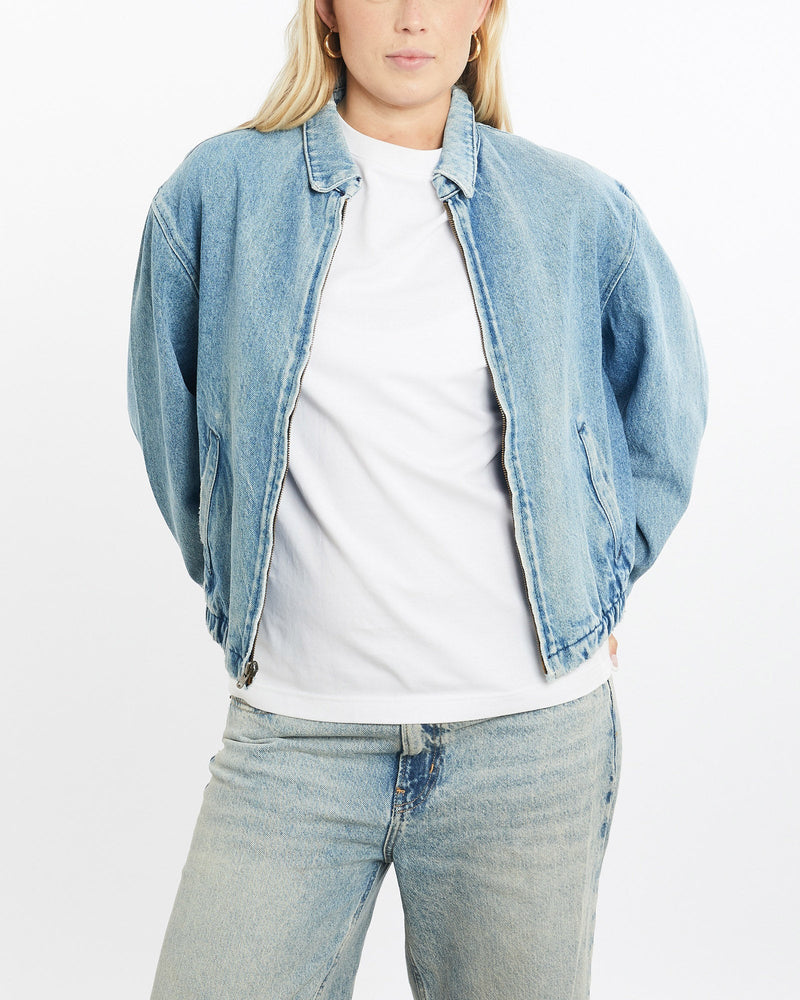 Vintage, 90s, L.L., Bean, Denim, Jacket, The Real Deal, size small, colour Blue, newtown, sydney, australia, thrift store, opshop, preloved, secondhand, sustainable, retro, antique, 70s, 80s, 90s, 2000s, 00s, fashion, clothing, streetwear, trendy, garment, style, boutique, store, shop, archive, sale, cheap, best, top, Jackets