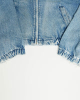 Vintage, 90s, L.L., Bean, Denim, Jacket, The Real Deal, size small, colour Blue, newtown, sydney, australia, thrift store, opshop, preloved, secondhand, sustainable, retro, antique, 70s, 80s, 90s, 2000s, 00s, fashion, clothing, streetwear, trendy, garment, style, boutique, store, shop, archive, sale, cheap, best, top, Jackets