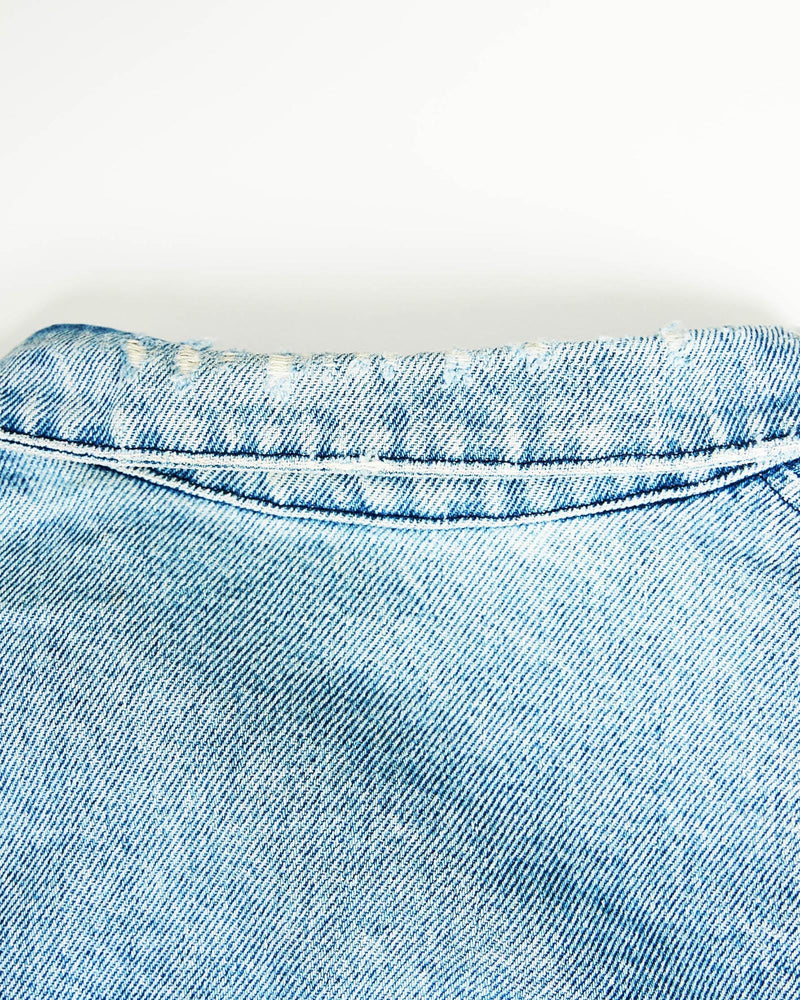 Vintage, 90s, L.L., Bean, Denim, Jacket, The Real Deal, size small, colour Blue, newtown, sydney, australia, thrift store, opshop, preloved, secondhand, sustainable, retro, antique, 70s, 80s, 90s, 2000s, 00s, fashion, clothing, streetwear, trendy, garment, style, boutique, store, shop, archive, sale, cheap, best, top, Jackets