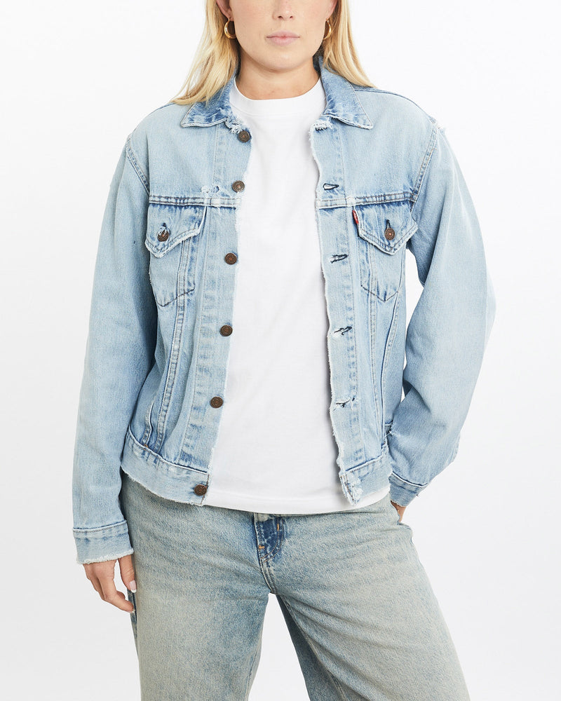 Vintage, Levi's, Denim, Jacket, The Real Deal, size small, colour Blue, newtown, sydney, australia, thrift store, opshop, preloved, secondhand, sustainable, retro, antique, 70s, 80s, 90s, 2000s, 00s, fashion, clothing, streetwear, trendy, garment, style, boutique, store, shop, archive, sale, cheap, best, top, Jackets