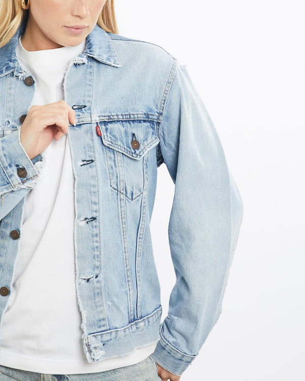 Vintage, Levi's, Denim, Jacket, The Real Deal, size small, colour Blue, newtown, sydney, australia, thrift store, opshop, preloved, secondhand, sustainable, retro, antique, 70s, 80s, 90s, 2000s, 00s, fashion, clothing, streetwear, trendy, garment, style, boutique, store, shop, archive, sale, cheap, best, top, Jackets