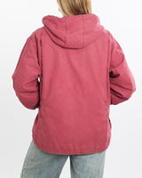 Vintage, Carhartt, Sherpa, Lined, Active', Jacket, The Real Deal, size small, colour Burgundy, newtown, sydney, australia, thrift store, opshop, preloved, secondhand, sustainable, retro, antique, 70s, 80s, 90s, 2000s, 00s, fashion, clothing, streetwear, trendy, garment, style, boutique, store, shop, archive, sale, cheap, best, top, Jackets