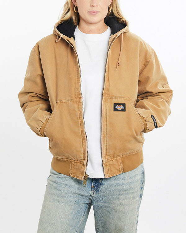 Vintage, Dickies, Workwear, Jacket, The Real Deal, size small, colour Beige, newtown, sydney, australia, thrift store, opshop, preloved, secondhand, sustainable, retro, antique, 70s, 80s, 90s, 2000s, 00s, fashion, clothing, streetwear, trendy, garment, style, boutique, store, shop, archive, sale, cheap, best, top, Jackets