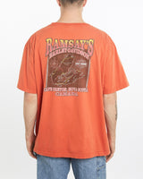 Vintage, Harley, Davidson, Tee, The Real Deal, size extra large, colour Orange, newtown, sydney, australia, thrift store, opshop, preloved, secondhand, sustainable, retro, antique, 70s, 80s, 90s, 2000s, 00s, fashion, clothing, streetwear, trendy, garment, style, boutique, store, shop, archive, sale, cheap, best, top, T-Shirts