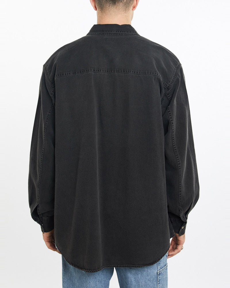 Vintage, Levi's, Harley, Davidson, Button, Up, Shirt, The Real Deal, size extra large, colour Black, newtown, sydney, australia, thrift store, opshop, preloved, secondhand, sustainable, retro, antique, 70s, 80s, 90s, 2000s, 00s, fashion, clothing, streetwear, trendy, garment, style, boutique, store, shop, archive, sale, cheap, best, top, Shirts