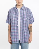 Vintage, Chaps, Ralph, Lauren, Short, Sleeve, Button, Up, Shirt, The Real Deal, size extra large, colour Multicolour, newtown, sydney, australia, thrift store, opshop, preloved, secondhand, sustainable, retro, antique, 70s, 80s, 90s, 2000s, 00s, fashion, clothing, streetwear, trendy, garment, style, boutique, store, shop, archive, sale, cheap, best, top, Shirts