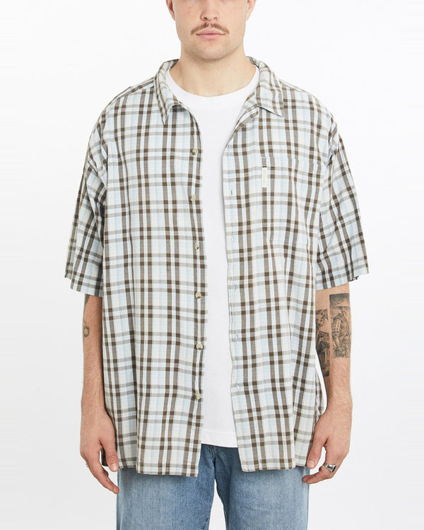 Vintage, Columbia, Short, Sleeve, Button, Up, Shirt, The Real Deal, size double extra large, colour Multicolour, newtown, sydney, australia, thrift store, opshop, preloved, secondhand, sustainable, retro, antique, 70s, 80s, 90s, 2000s, 00s, fashion, clothing, streetwear, trendy, garment, style, boutique, store, shop, archive, sale, cheap, best, top, Shirts