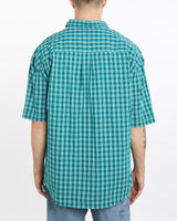 Vintage, 90s, Polo, Ralph, Lauren, Short, Sleeve, Button, Up, Shirt, The Real Deal, size extra large, colour Green, newtown, sydney, australia, thrift store, opshop, preloved, secondhand, sustainable, retro, antique, 70s, 80s, 90s, 2000s, 00s, fashion, clothing, streetwear, trendy, garment, style, boutique, store, shop, archive, sale, cheap, best, top, Shirts