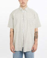 Vintage, Nautica, Short, Sleeve, Button, Up, Shirt, The Real Deal, size extra large, colour Beige, newtown, sydney, australia, thrift store, opshop, preloved, secondhand, sustainable, retro, antique, 70s, 80s, 90s, 2000s, 00s, fashion, clothing, streetwear, trendy, garment, style, boutique, store, shop, archive, sale, cheap, best, top, Shirts