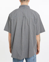 Vintage, Chaps, Ralph, Lauren, Short, Sleeve, Button, Up, Shirt, The Real Deal, size double extra large, colour Multicolour, newtown, sydney, australia, thrift store, opshop, preloved, secondhand, sustainable, retro, antique, 70s, 80s, 90s, 2000s, 00s, fashion, clothing, streetwear, trendy, garment, style, boutique, store, shop, archive, sale, cheap, best, top, Shirts