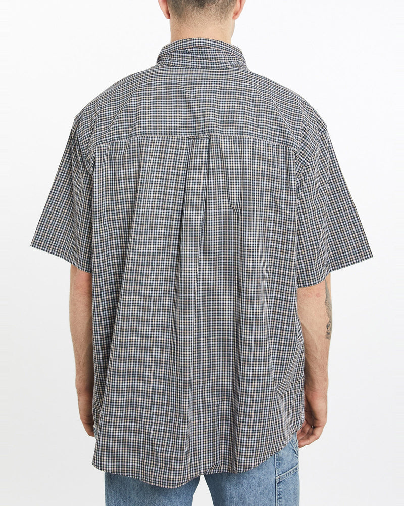 Vintage, Chaps, Ralph, Lauren, Short, Sleeve, Button, Up, Shirt, The Real Deal, size double extra large, colour Multicolour, newtown, sydney, australia, thrift store, opshop, preloved, secondhand, sustainable, retro, antique, 70s, 80s, 90s, 2000s, 00s, fashion, clothing, streetwear, trendy, garment, style, boutique, store, shop, archive, sale, cheap, best, top, Shirts