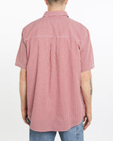 Vintage, Chaps, Ralph, Lauren, Short, Sleeve, Button, Up, Shirt, The Real Deal, size extra large, colour Red, newtown, sydney, australia, thrift store, opshop, preloved, secondhand, sustainable, retro, antique, 70s, 80s, 90s, 2000s, 00s, fashion, clothing, streetwear, trendy, garment, style, boutique, store, shop, archive, sale, cheap, best, top, Shirts