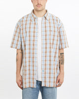 Vintage, Tommy, Hilfiger, Short, Sleeve, Button, Up, Shirt, The Real Deal, size extra large, colour Multicolour, newtown, sydney, australia, thrift store, opshop, preloved, secondhand, sustainable, retro, antique, 70s, 80s, 90s, 2000s, 00s, fashion, clothing, streetwear, trendy, garment, style, boutique, store, shop, archive, sale, cheap, best, top, Shirts