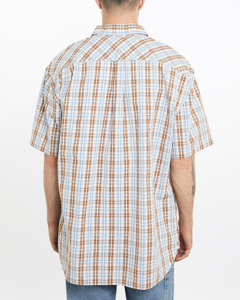 Vintage, Tommy, Hilfiger, Short, Sleeve, Button, Up, Shirt, The Real Deal, size extra large, colour Multicolour, newtown, sydney, australia, thrift store, opshop, preloved, secondhand, sustainable, retro, antique, 70s, 80s, 90s, 2000s, 00s, fashion, clothing, streetwear, trendy, garment, style, boutique, store, shop, archive, sale, cheap, best, top, Shirts